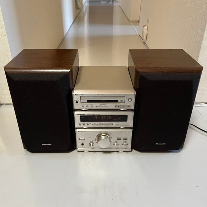 パナソニック ミニコンポ 4点セット CD ラジオ【動作確認済み】 - メルカリ