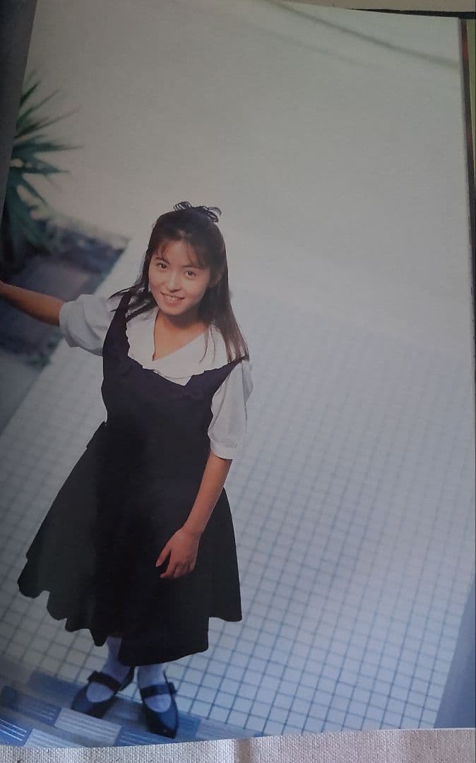 美品希少◆星野ひかる写真集『キスして抱いて』 初版 ポスター付