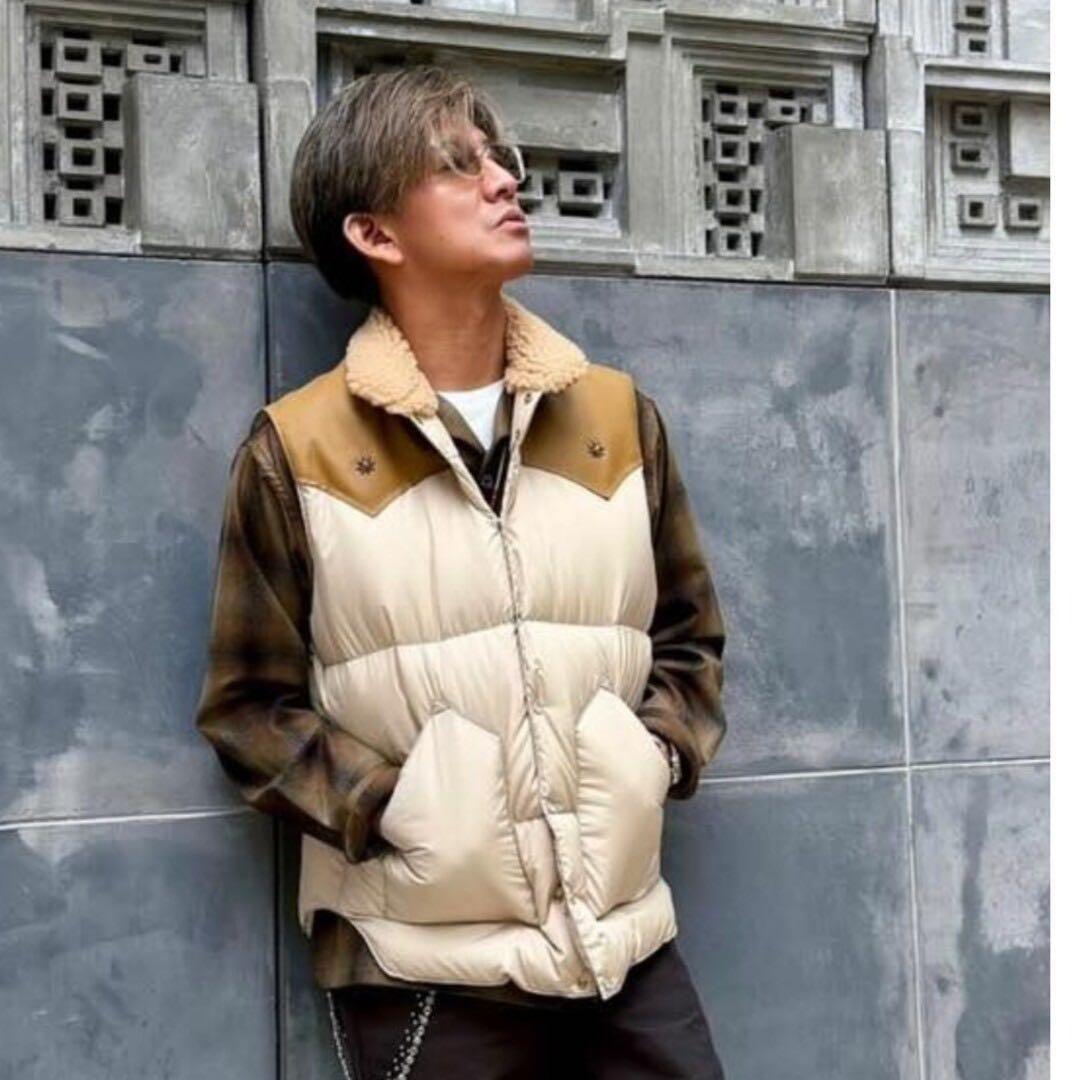 ロッキーマウンテン ダウンベスト ベージュ 木村拓哉 キムタク 42