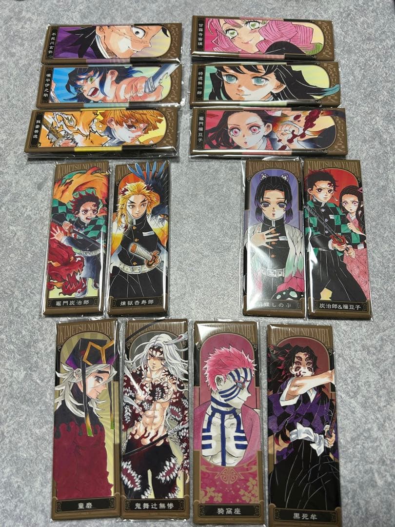 鬼滅の刃 絵札缶バッジ コレクション 第ニ弾 缶バッチ　14個セット ☆JUMP SHOP原作商品情報☆ 『鬼滅の刃』絵札缶バッジコレクション 第