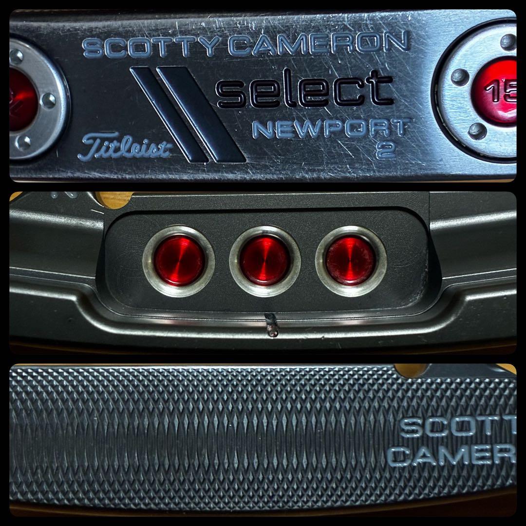 超希少改造品 セレクト2012 ニューポート2 島田製ヘビーシャフト 34