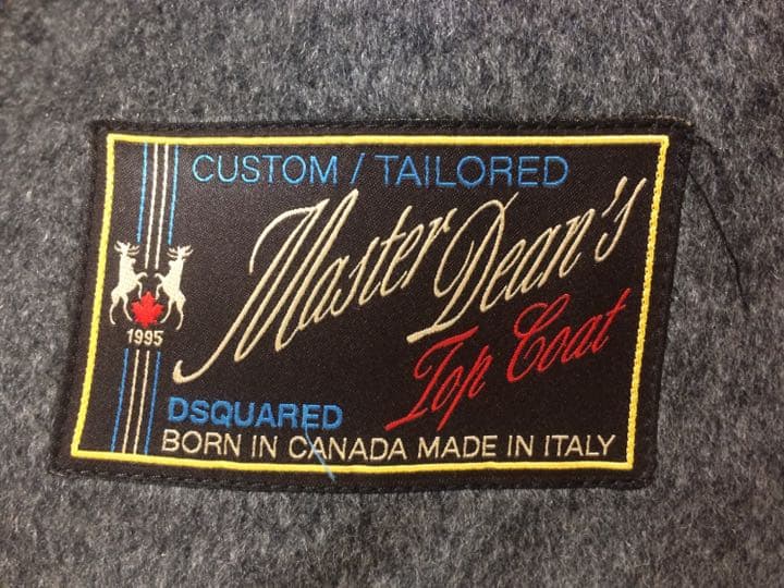 ディースクエアード DSQUARED2 カシミア100% チェスターコート