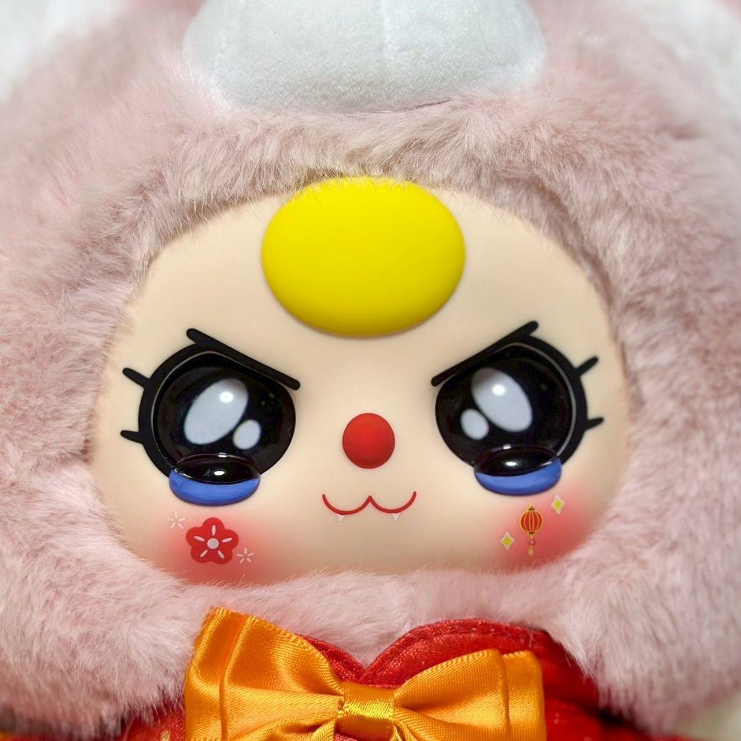 babythreeロマンチックウェディング400%新郎新婦セット涙目