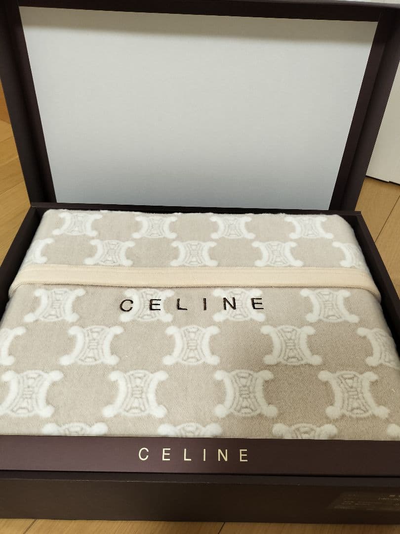 CELINE セリーヌ 綿毛布 140x200cm CELINE セリーヌ 綿毛布 140x200cm シングル - メルカリ