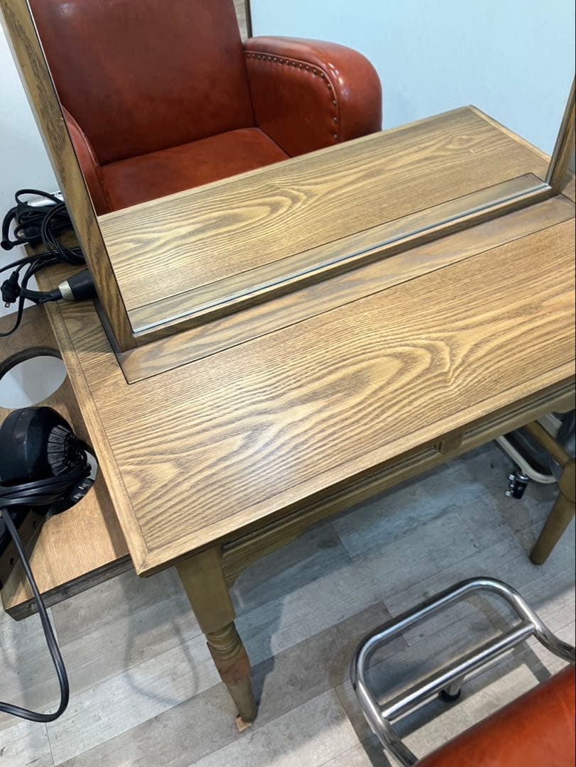 pepe様専用 ナチュラルウッド ドレッサー・鏡台