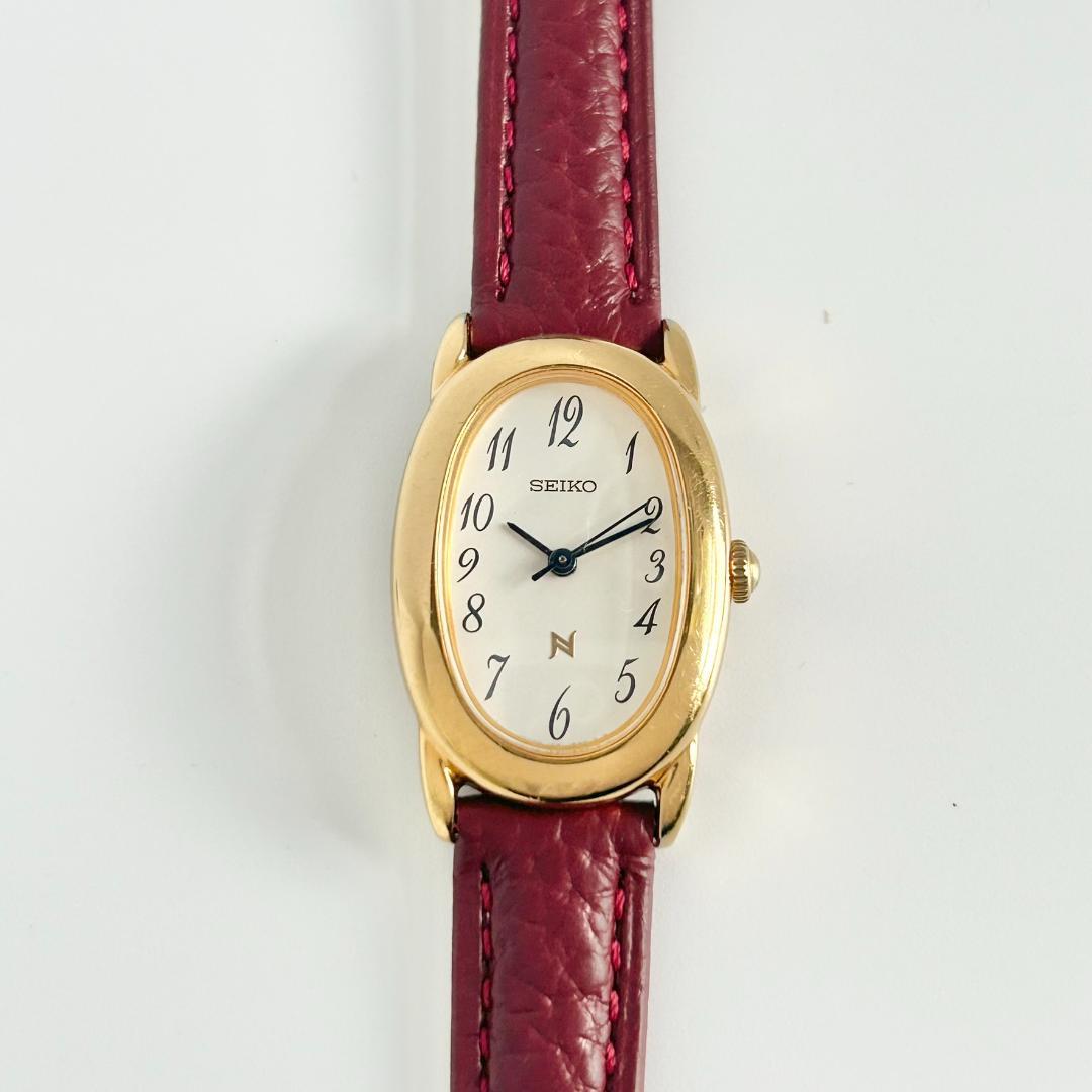 整備済 SEIKO NOIE オーバル 電池交換済 新品ベルト 整備済 SEIKO NOIE オーバル 電池交換済 新品ベルト - メルカリ