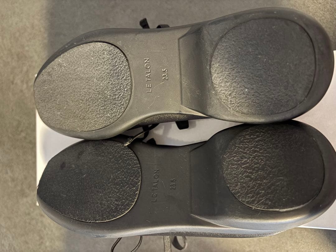 LE TALON ダブルリボンバレリーナ 23.5cm