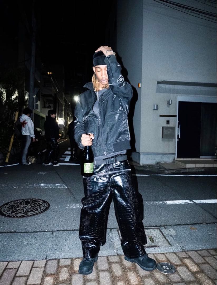 即日発送 超激レア goar.archive クロコレザー ブラック 黒 - メルカリ