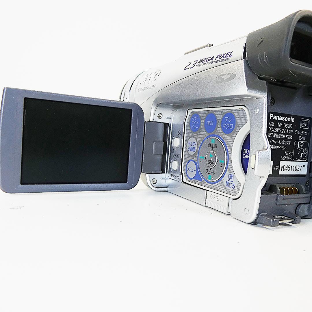 美品・動作良好 パナソニックNV-GS200 MiniDVビデオ ダビングに最適