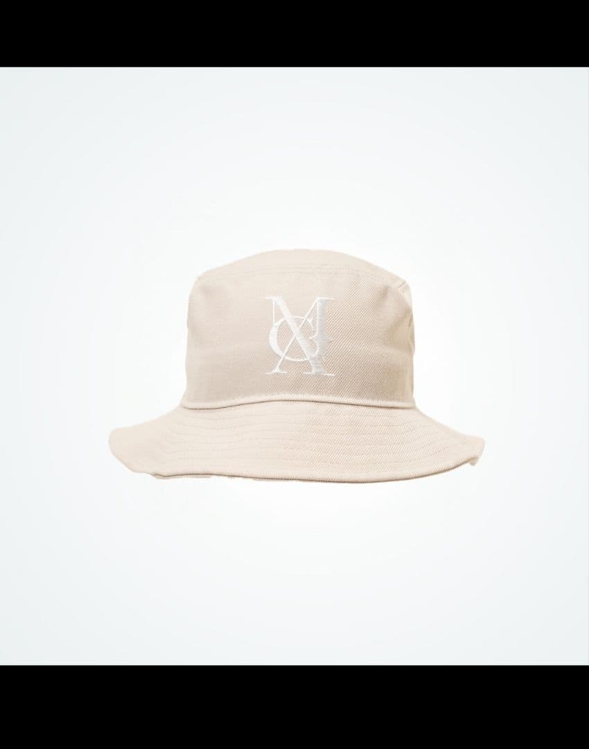 ミセスxスニダン ニューエラBUCKET01 MGA LOGO HAT ベージュ - メルカリ