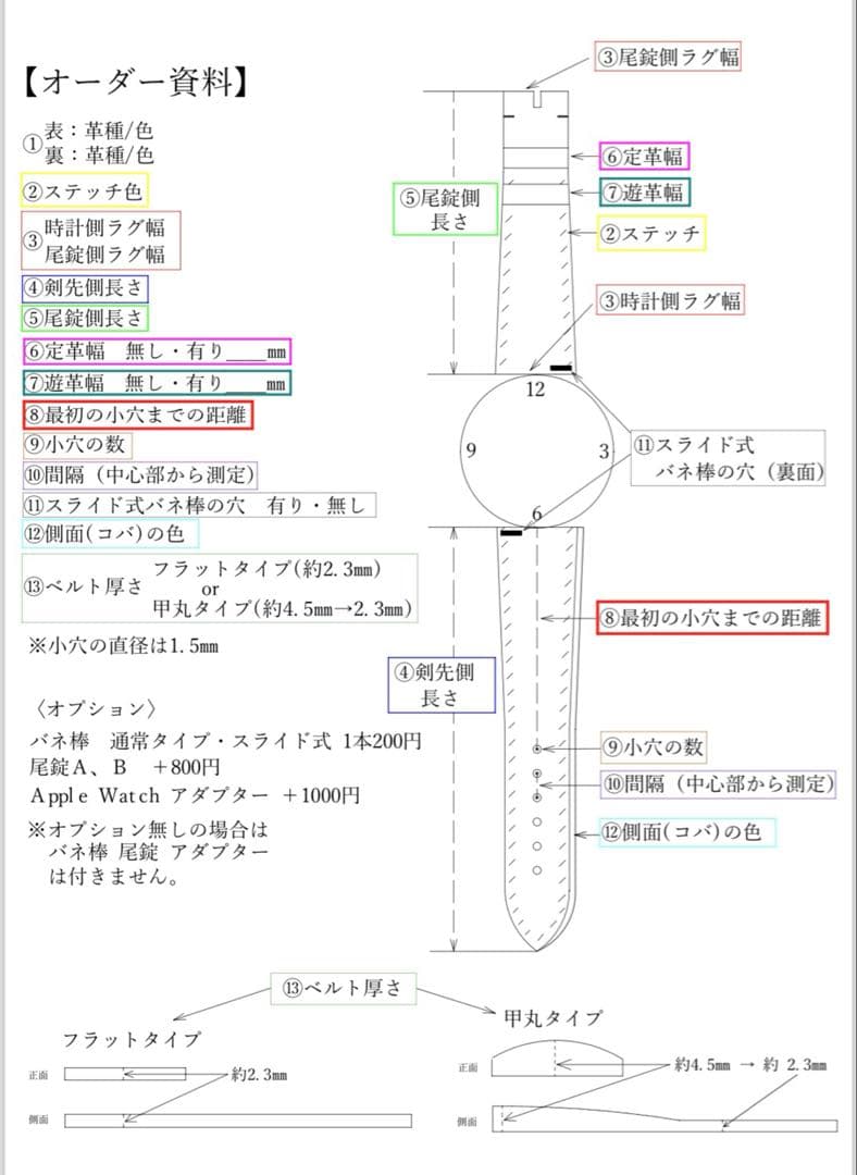 stylesページ　オーダーメイド