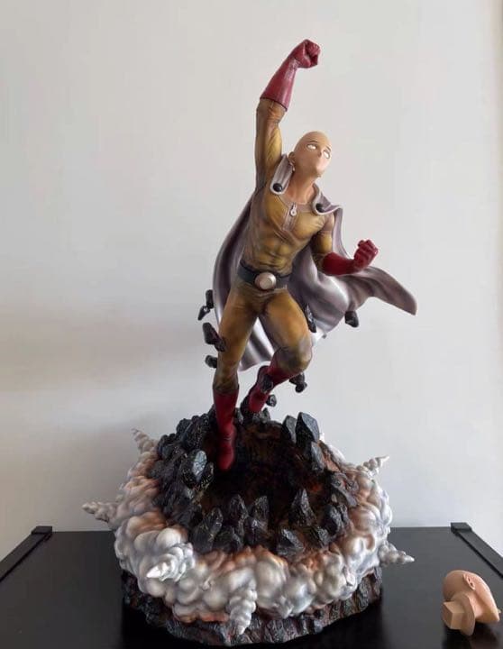 ワンパンマン ハゲマント 1/4 ガレージキット ガレキ スタチュー⑥