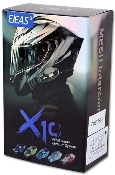 EJEAS オートバイインターホン X10　バイク インカム Amazon.co.jp: EJEAS バイク インカム X10 インカムバイク用 音楽