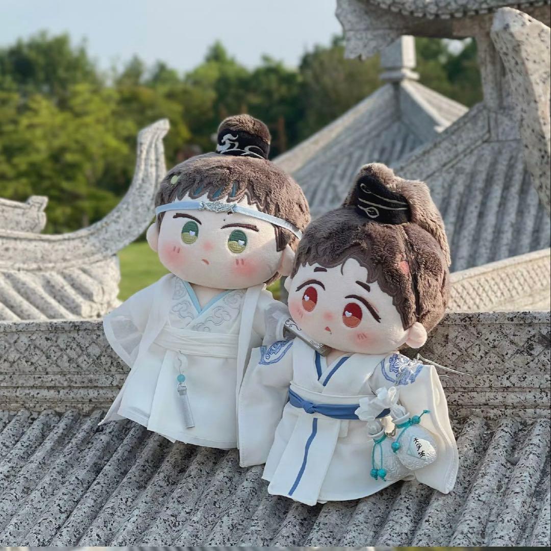 陳情令 王一博 イボ 肖戦 忘羡20cmぬいぐるみ - メルカリ