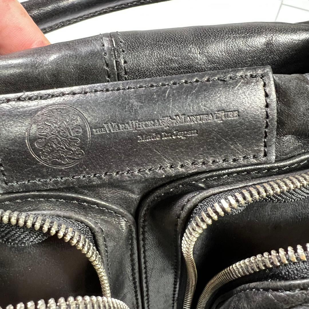 THE WARMTHCRAFTS マニュファクチャー SAM 黒 ビジネスバッグ - メルカリ