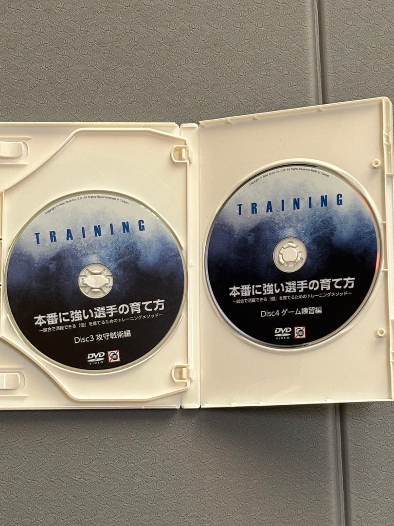 【センアーノ神戸監修】本番に強い選手の育て方 DVD２巻セット