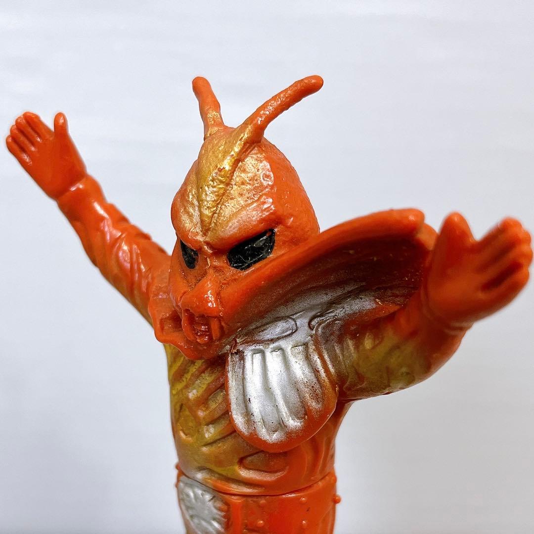 超貴重】当時物 ミニソフビ 怪人ギリーラ 仮面ライダー 毒蝶ギリーラ
