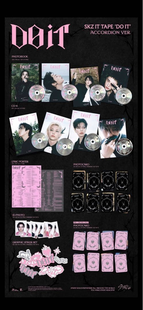 StrayKids DO IT アコーディオン フィリックス プレオーダー付き