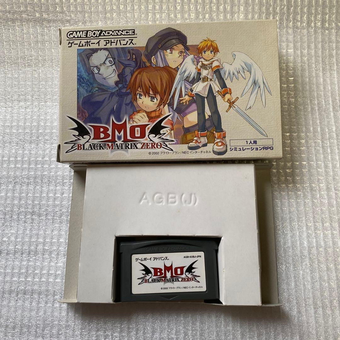 BLACK MATRIX ZERO GBAブラックマトリックスゼロおまけ付き - メルカリ