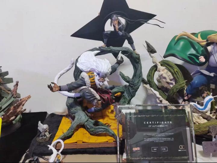 NARUTO ナルト 猿飛ヒルゼン ガレージキット ガレキ スタチュー③ ナルト 猿飛アスマ ガレージキット ガレキ スタチュー③ - メルカリ