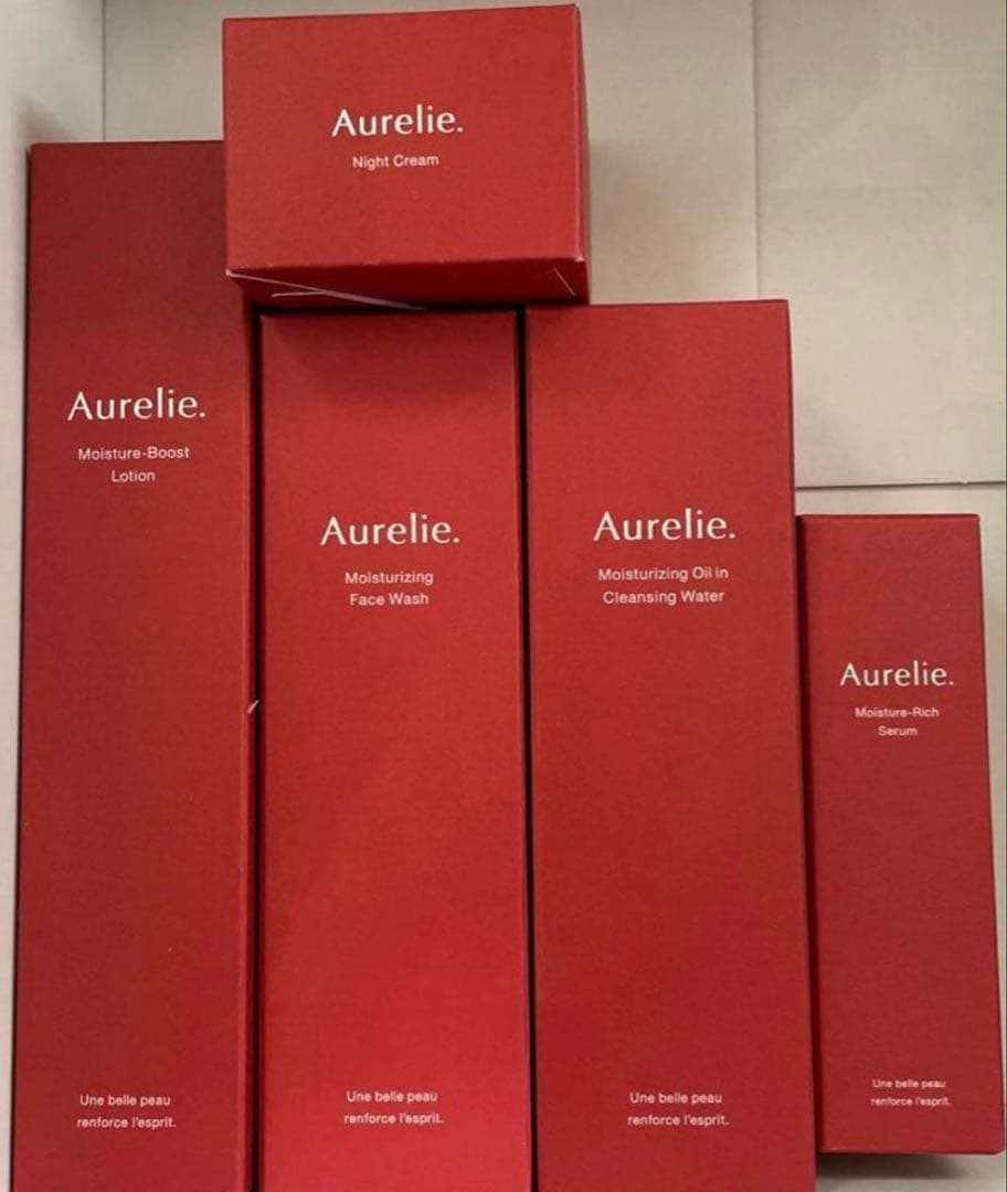 新品未使用　オレリー　プレミアム集中ケアコース　5点セット Aurelie.プレミアム集中ケアコース（MEGUMI オレリー 5点セット