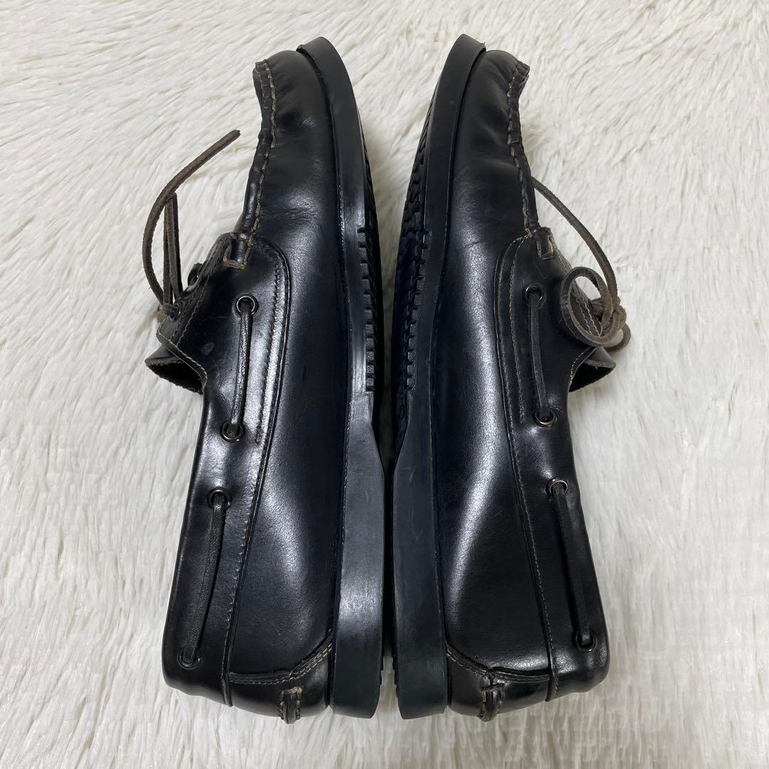 人気モデル✨パラブーツ　BARTH バース　デッキシューズ　黒　27.5cm