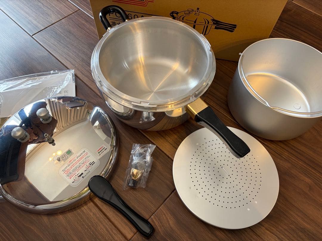 ヘイワ 圧力鍋 PC-60A 6L 説明書 付属品付 酵素玄米 長岡式 FTW - メルカリ