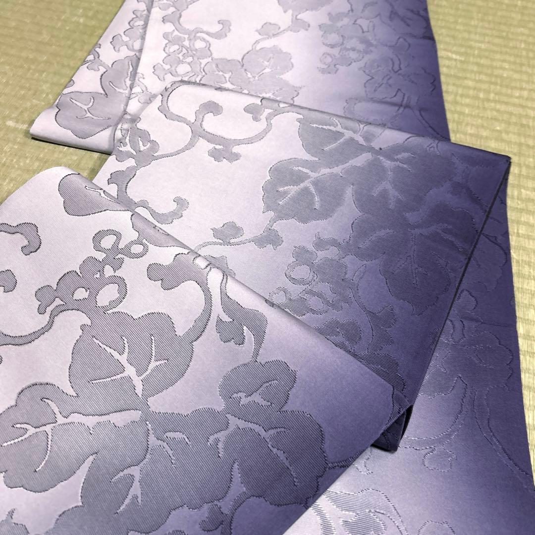 マークンページ　正絹　全通袋帯《ぼかし　葡萄唐草》