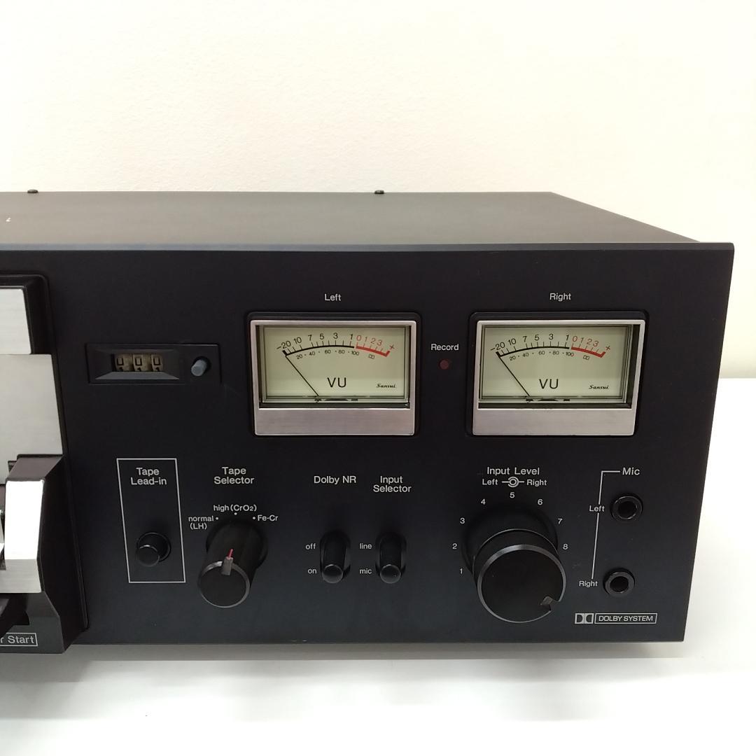 若《FPLJE》SANSUI　山水　ステレオカセットデッキ　SC-1　ジャンク