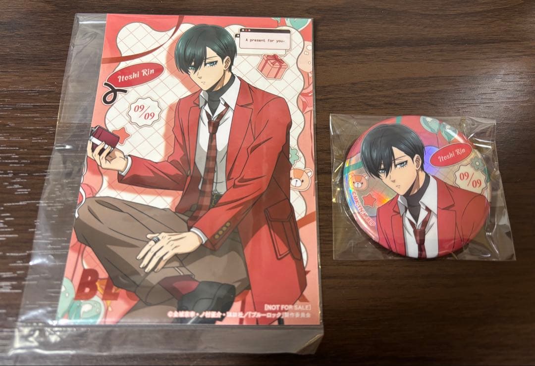 ブルーロック バレンタイン 糸師凛 缶バッジ 特典付き - メルカリ