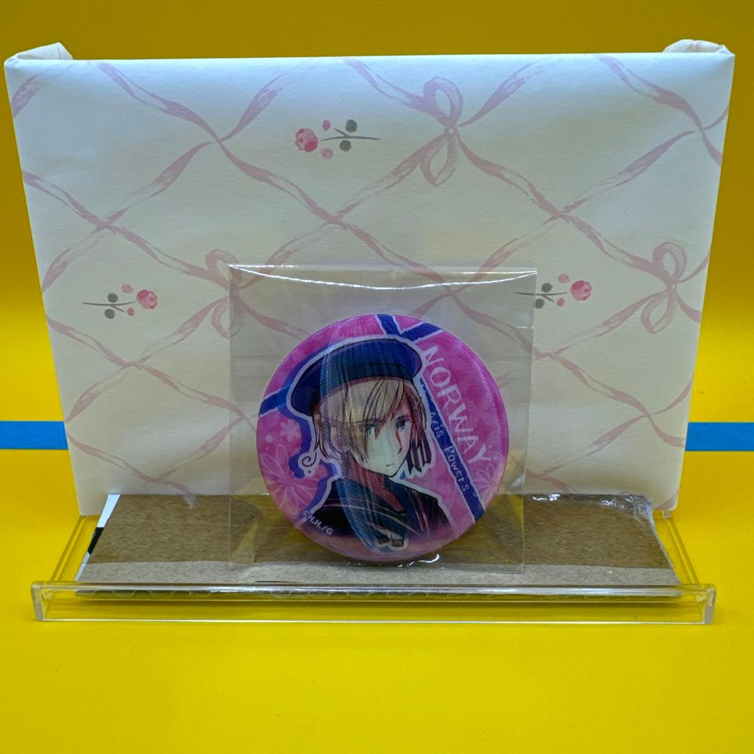 ① ヘタリア ノルウェー 文教堂・アニメガ限定チェンジング缶バッジ 61f0xQPPq3L._AC_UF350,