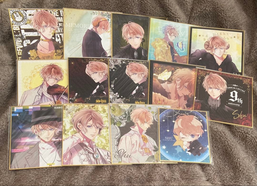 逆巻シュウ　色紙① DIABOLIK LOVERS 逆巻シュウ 色紙 | K-BOOKS 池袋 2次元グッズ通販