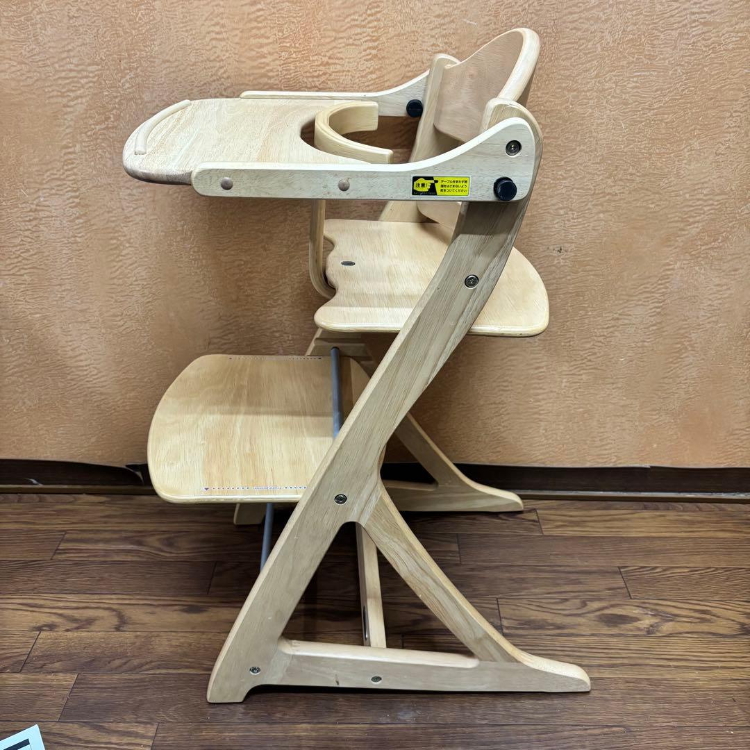 ☆超美品☆【大和屋】yamatoya すくすくチェア スリムプラス テーブル