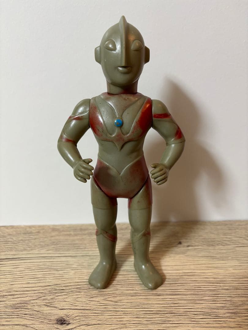 ブルマァク　ウルトラマン　ソフビ　当時物 参考価格】ブルマァク ウルトラマン 赤顔 酔っぱらいウルトラマン 当時