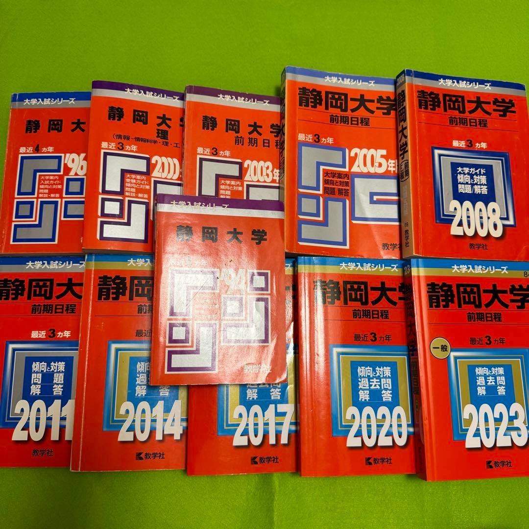 赤本　静岡大学　前期日程　1990年～2022年　32年分 赤本 静岡大学 前期日程 1990年～2022年 32年分