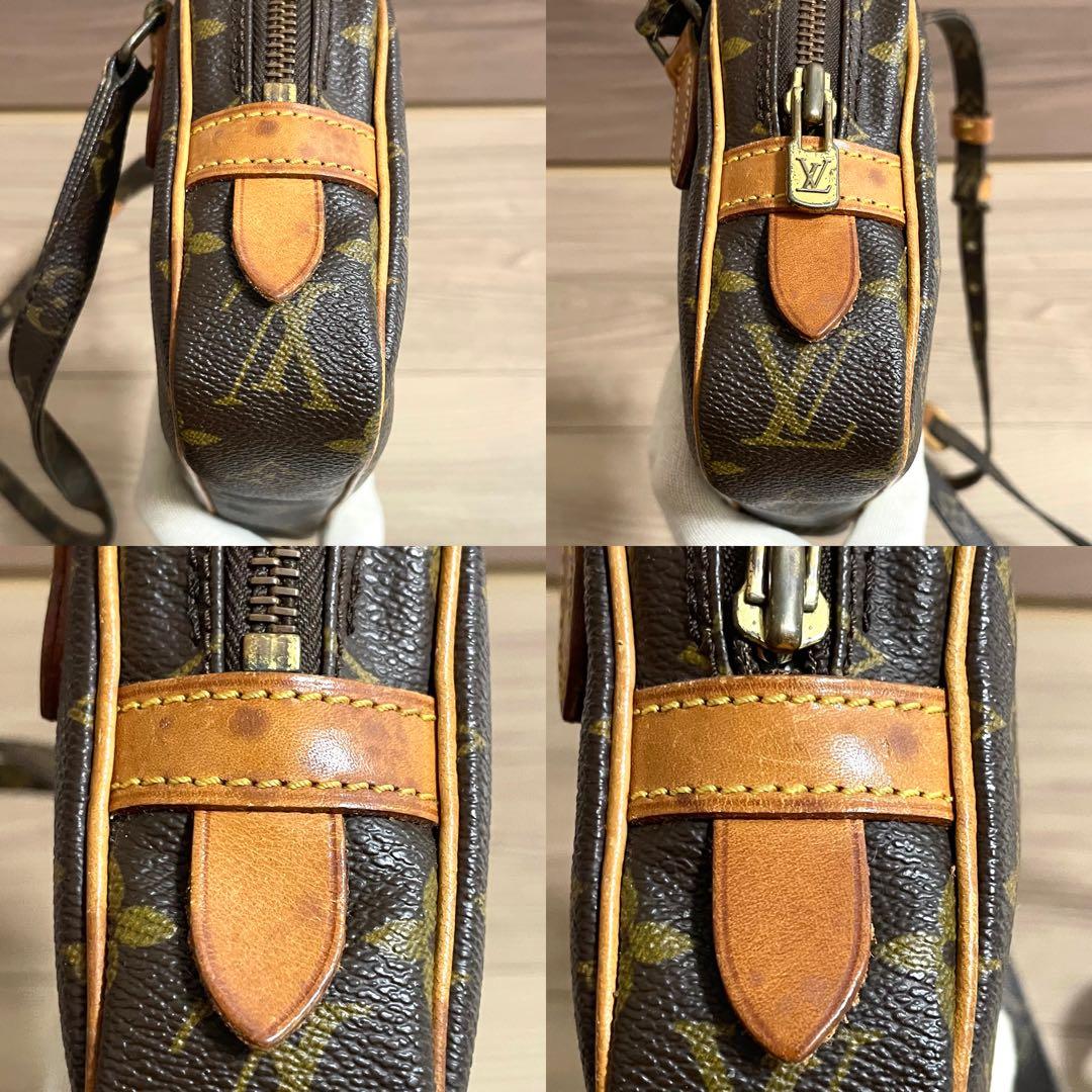 極美品/ルイヴィトン ショルダーバッグ マルリーバンドリエール