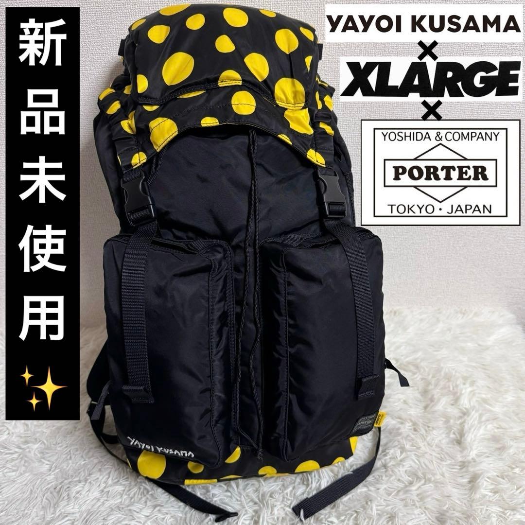 新品未使用✨草間彌生 エクストラージ ポーター トリプルコラボ