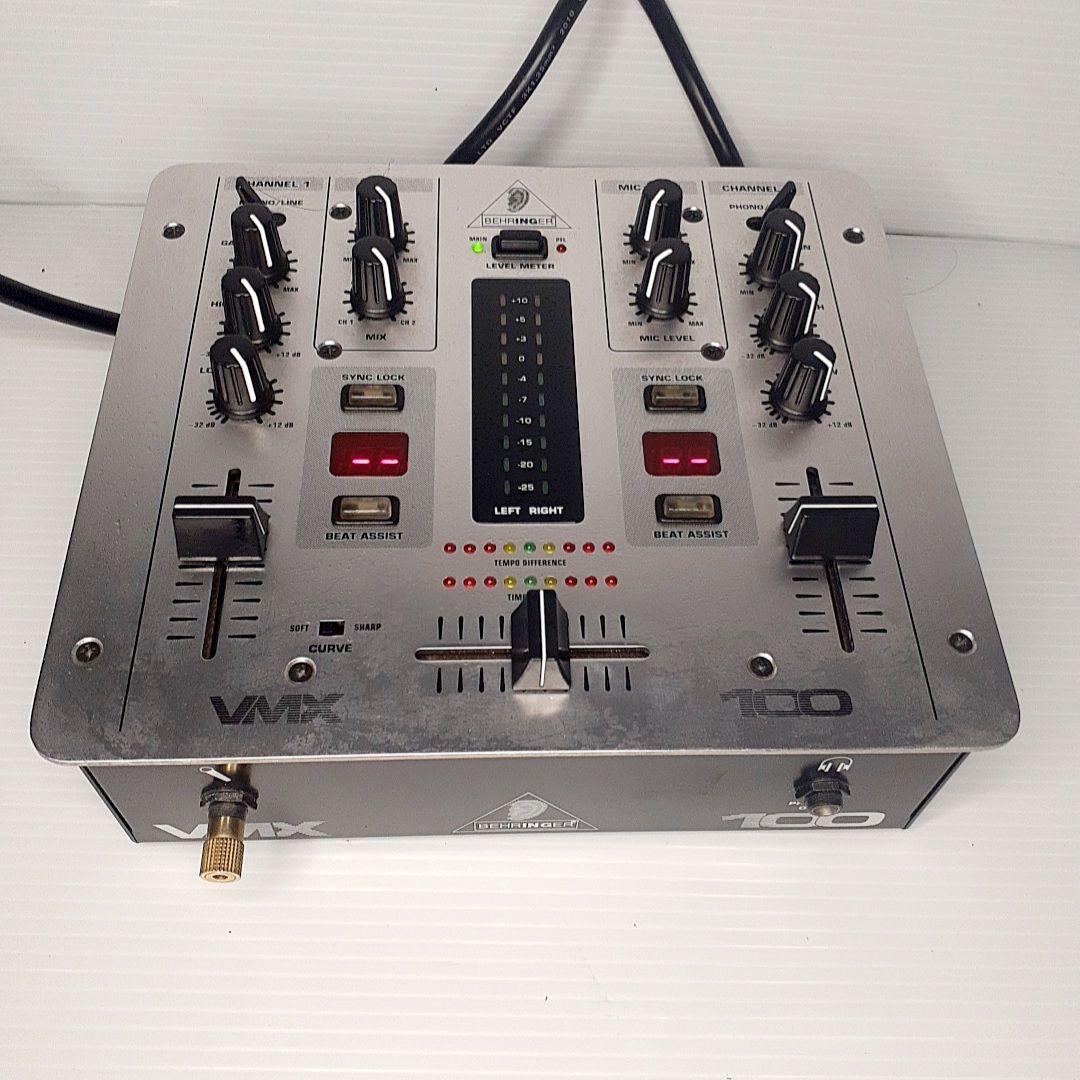 BEHRINGER ベリンガー DJミキサー VMX100 動作確認済み - メルカリ