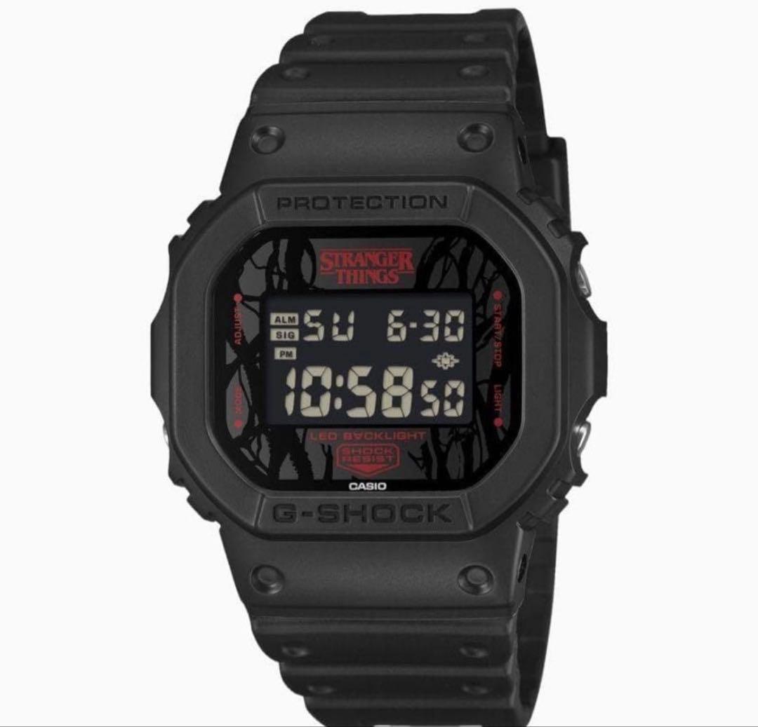 新品G-SHOCK STRANGER THINGS DW-5600STT-1JR