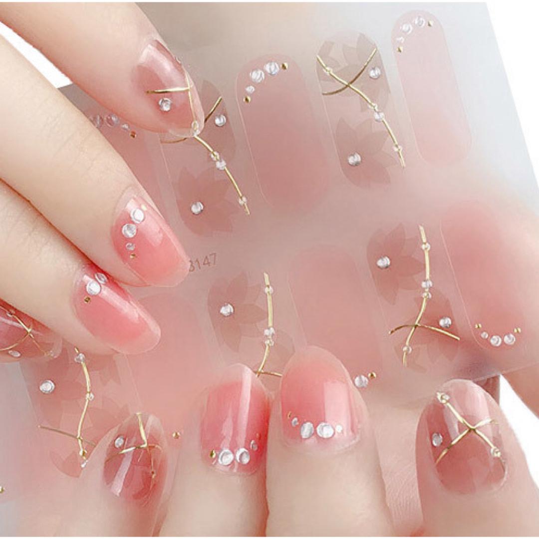 新品 女性 ネイルシール ハンドネイル 貼るだけ ネイルステッカー