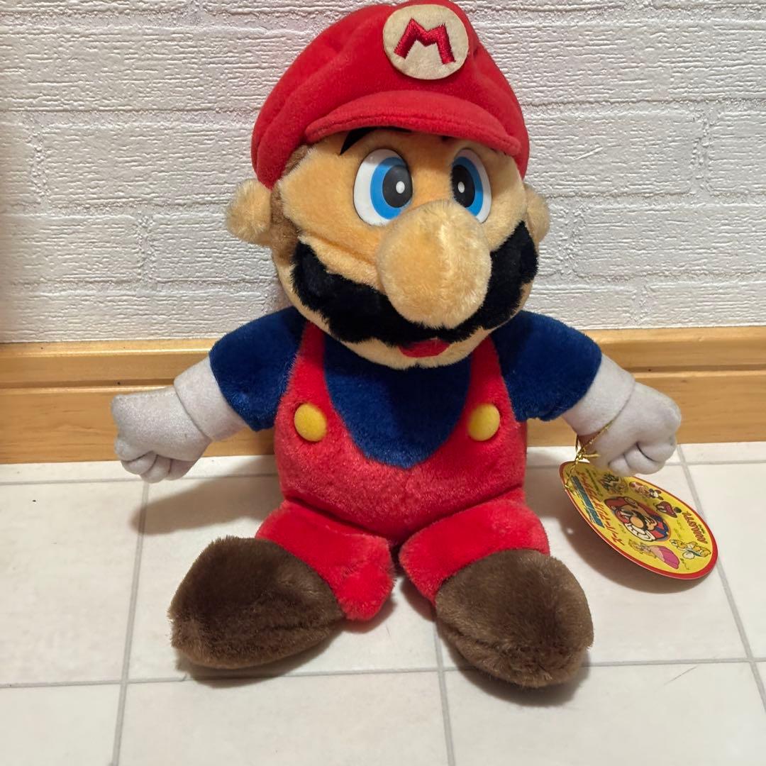 【新品未使用】AVANTI製　スーパーマリオ　ぬいぐるみ　タグ付き スーパーマリオ ギミックぬいぐるみ テレサ タグ付き 未使用 2点