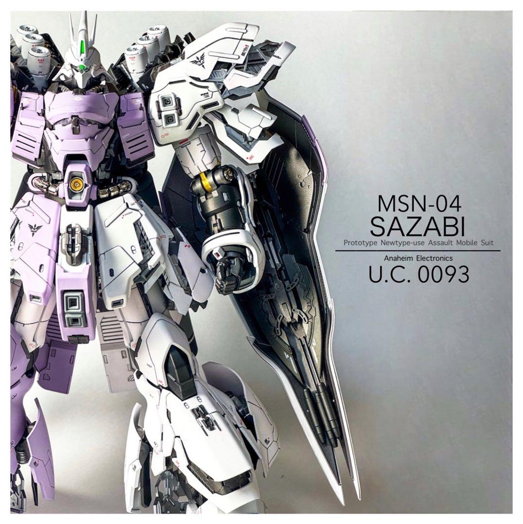 MG 1/100 サザビー Ver.Ka オリジナル 改造 塗装済み完成品 - メルカリ