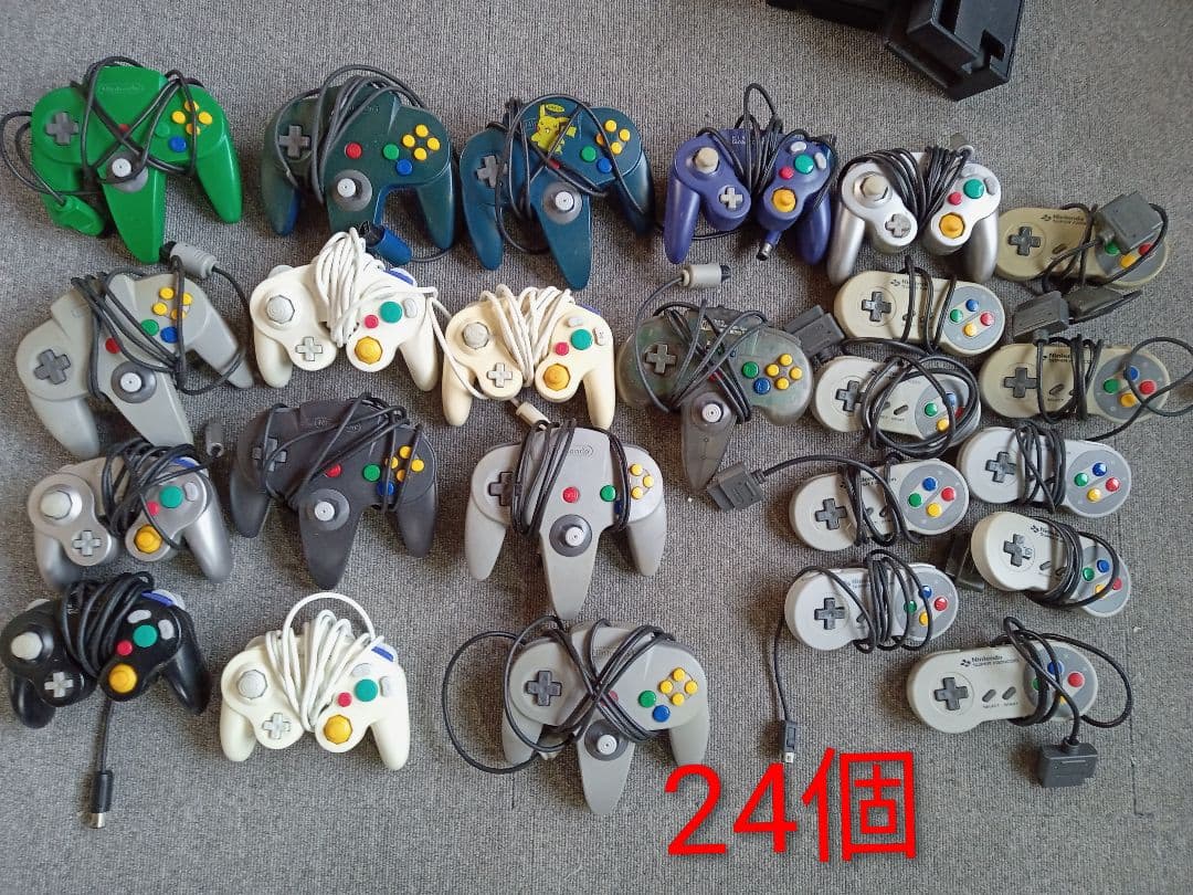 まとめ売り　ゲームコントローラ　動作未確認　未清掃 ジャンク品】各種コントローラー まとめ売り｜Yahoo!フリマ（旧PayPay