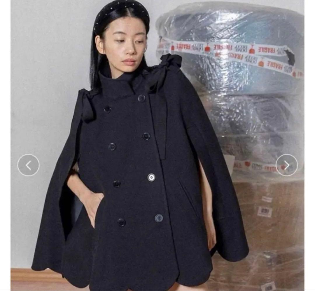 Bibiy【MELINDA CAPE】コート　アウター 2026年最新】bibiy コートの人気アイテム - メルカリ