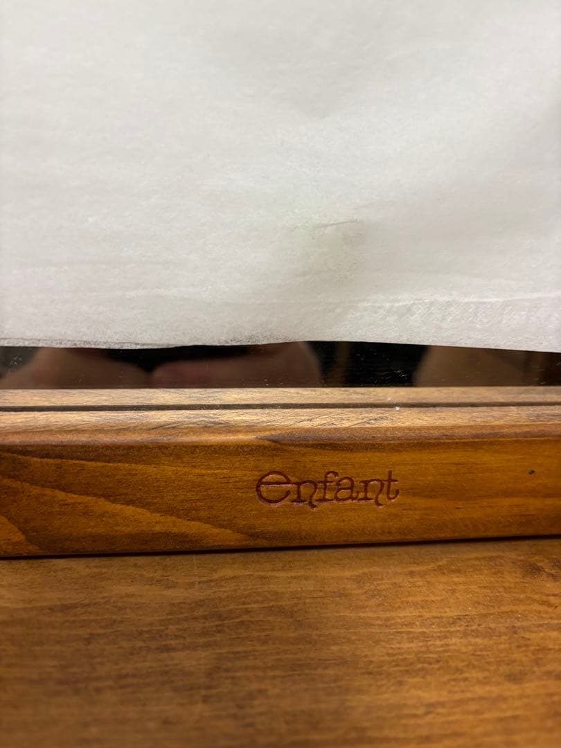 チューリップ様専用 アンファン 引き出し付卓上鏡 鏡台