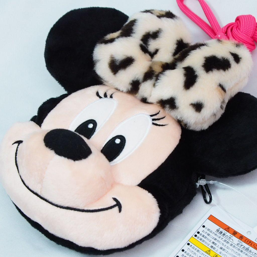 ミニー ミニーマウス レオパード柄 ヒョウ柄 ショルダーバッグ