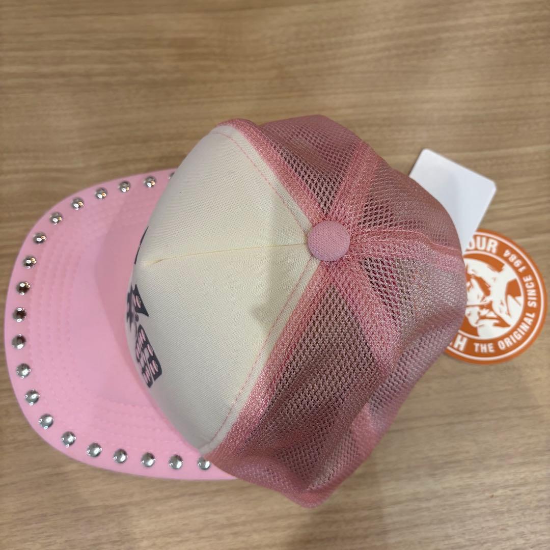 twiceサナ着用 HYSTERIC GLAMOUR スタッズメッシュキャップ - メルカリ