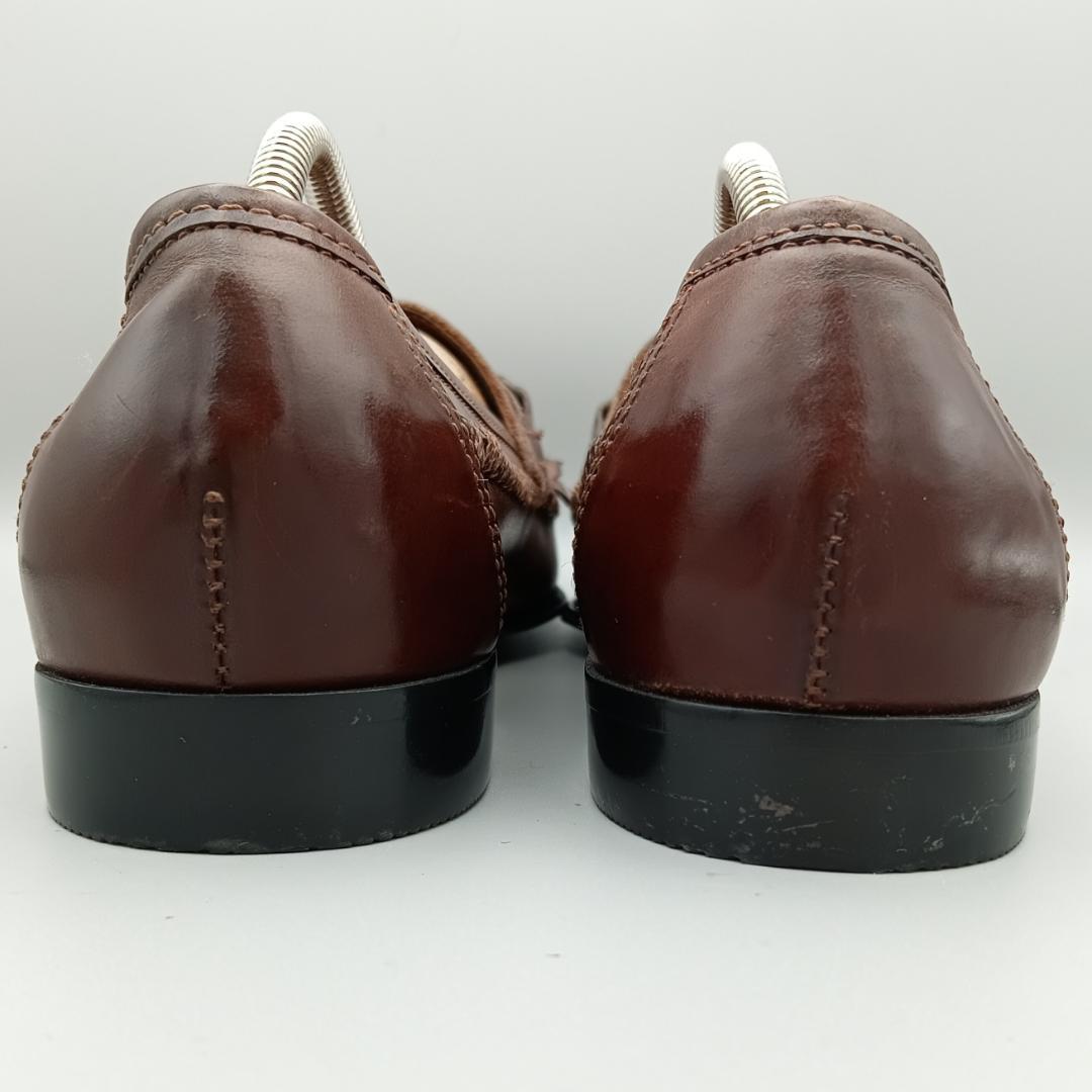 【美品】G.H.BASS ジーエイチバス タッセルローファー レザー 24.0㎝