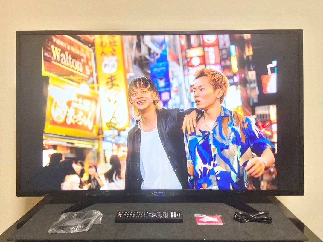 今だけ優待価格】FUNAI 49V型4K｜近郊8000円引＆無料配送 - メルカリ