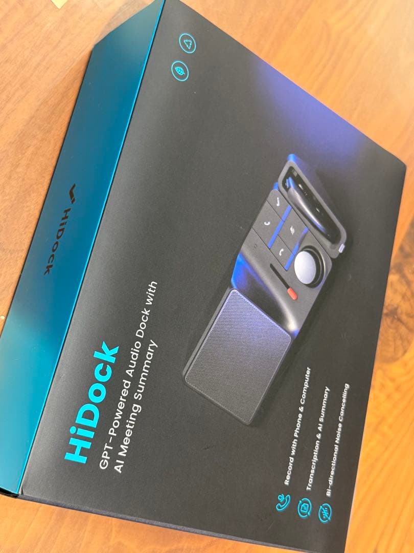 HiDock ハイドック　Ｈ１　文字起こし HiDock H1 (ハイドック H1)